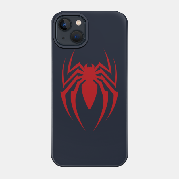 red spider - Spiderman Into The Spiderverse - Phone Case