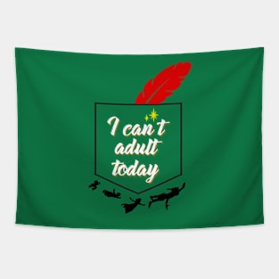 I Can't Adult Today Tapestry