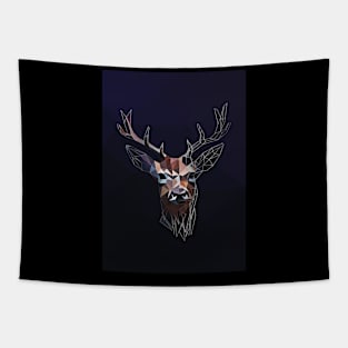 Low poly Deer Tapestry