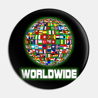 Worldwide by Basement Mastermind Pin