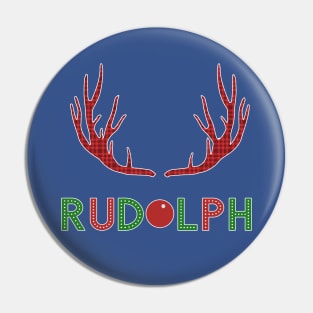 Christmas Rudolph Pin