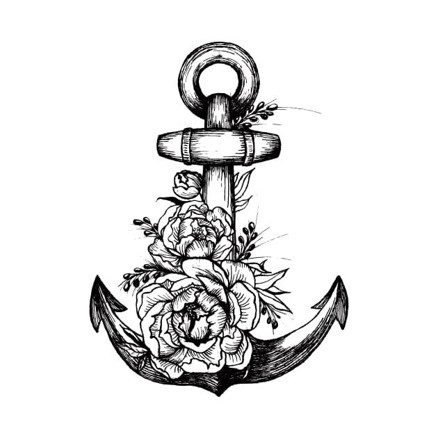 Floral Anchor by Akbaly