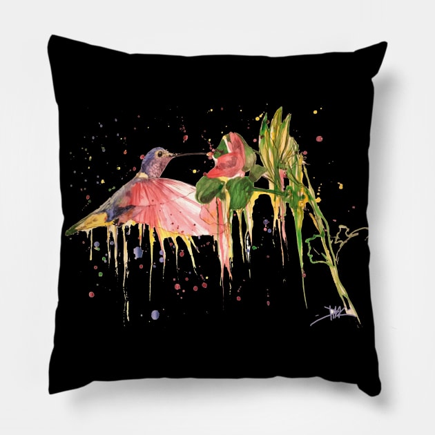 Little Hummingbird Pillow by DMC 