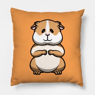 Cute Guinea Pig Smiling Pillow