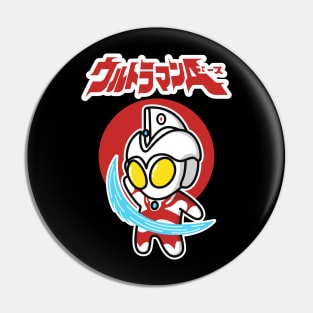 Ultraman Ace Chibi Style Kawaii Pin