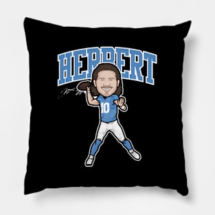 Justin Herbert Los Angeles C Toon Pillow