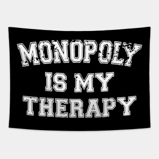 monopoly is my therapy Tapestry