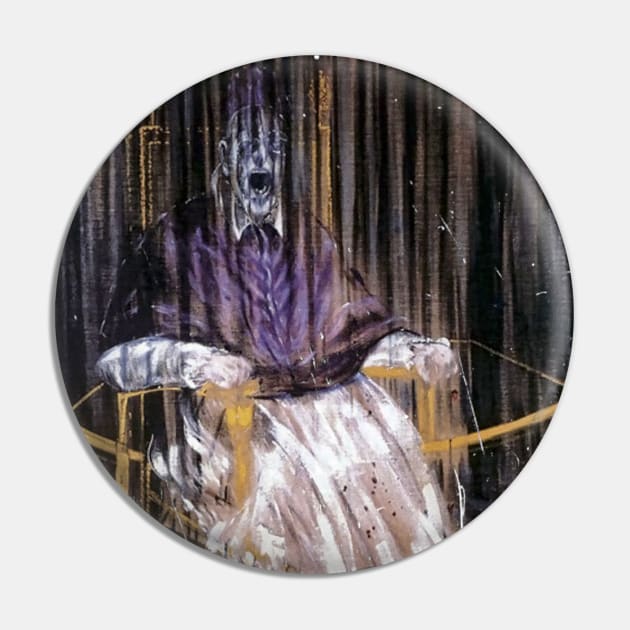 Study after Velázquez's Portrait of Pope Innocent X by Francis Bacon Pin by GrampaTony