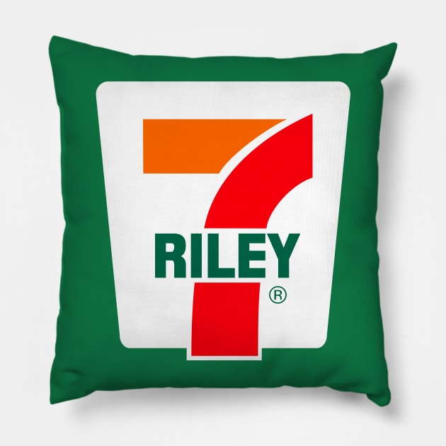 7 Riley Pillow by HEMImania