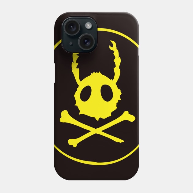 Punk Skull n' Crossbones Phone Case by GorillaBugs