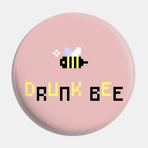 Drunk Bee Pin by le_onionboi