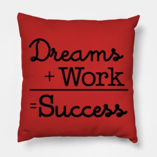 Formula of success Pillow