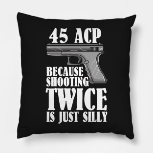 GUN: Shooting Twice Pillow