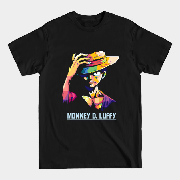 Disover Monkey D. Luffy WPAP - Monkey D Luffy - T-Shirt