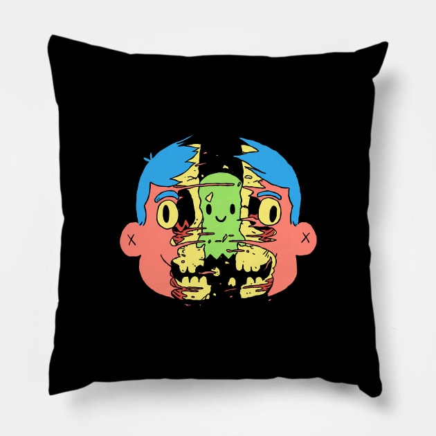 peekaboo Pillow by milkbarista