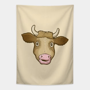 Cow Head Tapestry