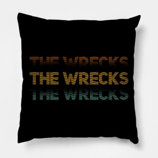 Distressed Vintage - The Wrecks Pillow