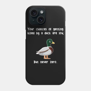 Never Zero Duck Phone Case