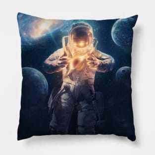 The cosmic astronaut. Pillow