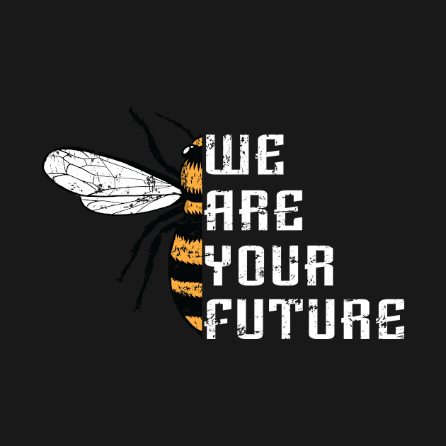 Bee Save the bees Honeybee by HBfunshirts