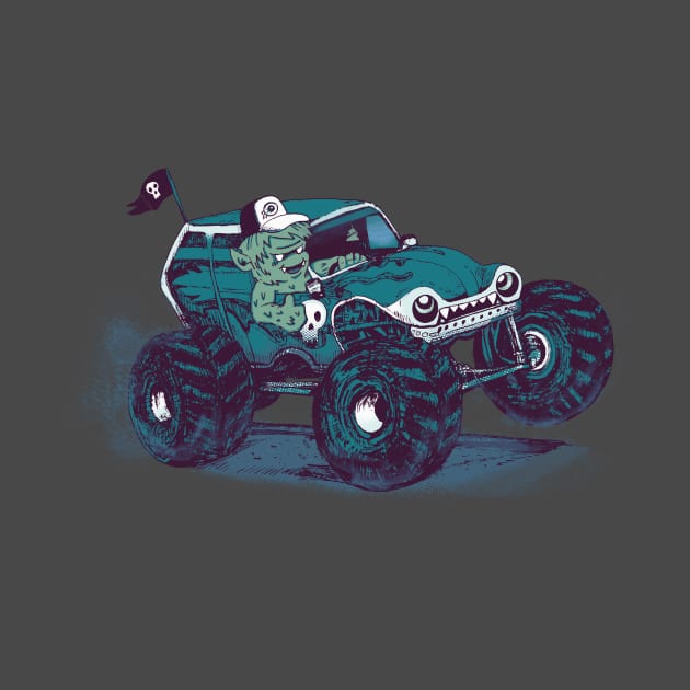 Monster Truckin' by Pixelmania