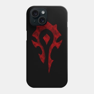 For the Horde! Rusty design style Phone Case