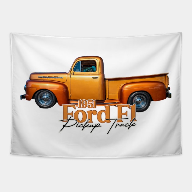 1951 Ford F1 Pickup Truck Tapestry by Gestalt Imagery