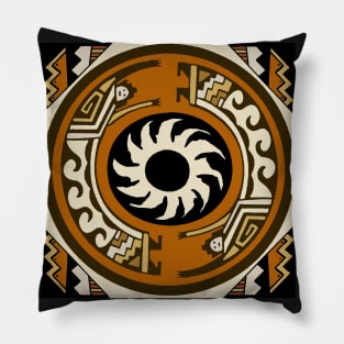 Native American Rainbow Spirits Pillow