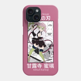 Mitsuri Kanjori - Demon Slayer Kimetsu no Yaiba Manga Panel Phone Case