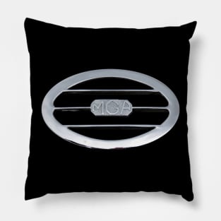 MGA 1950s classic car air vent logo Pillow