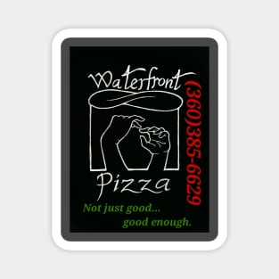 Waterfront pizza Magnet