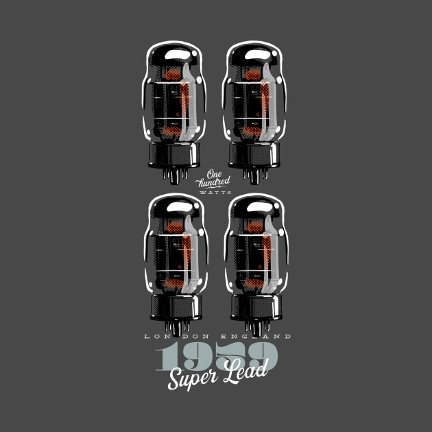 Marshall 1959 Super Lead 100 watt tube schematic by SerifsWhiskey