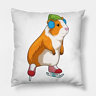 Guinea pig Ice skating Ice skates Pillow