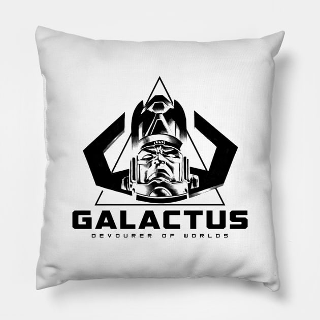 Galactus (Alt Print) Pillow by Nerdology