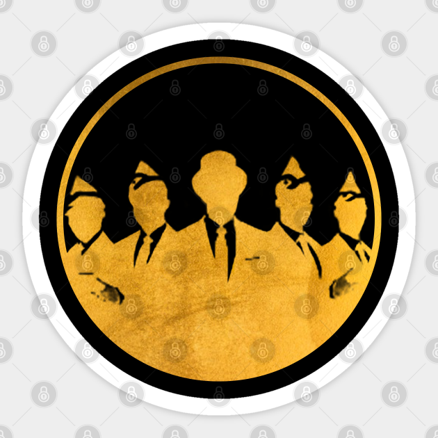 Coffin Dancing Pallbearers Meme Gold Coffin Dancing Pallbearers Meme Gold Sticker Teepublic