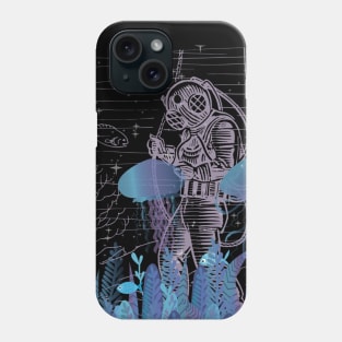 Underwater Astronaut: The Aquanaut Phone Case