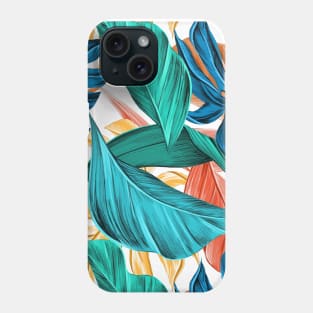 Colorful leaves Pattern Phone Case