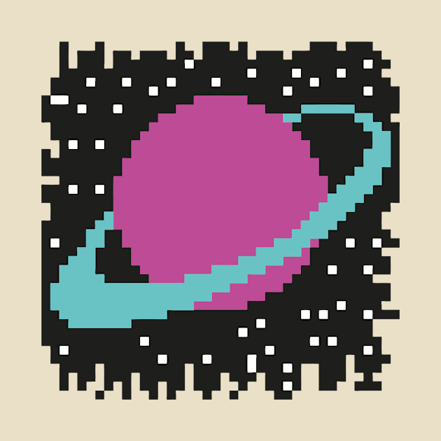 PixelArt Planet by Killer Rabbit Designs