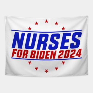 Nurses For Biden 2024 Tapestry