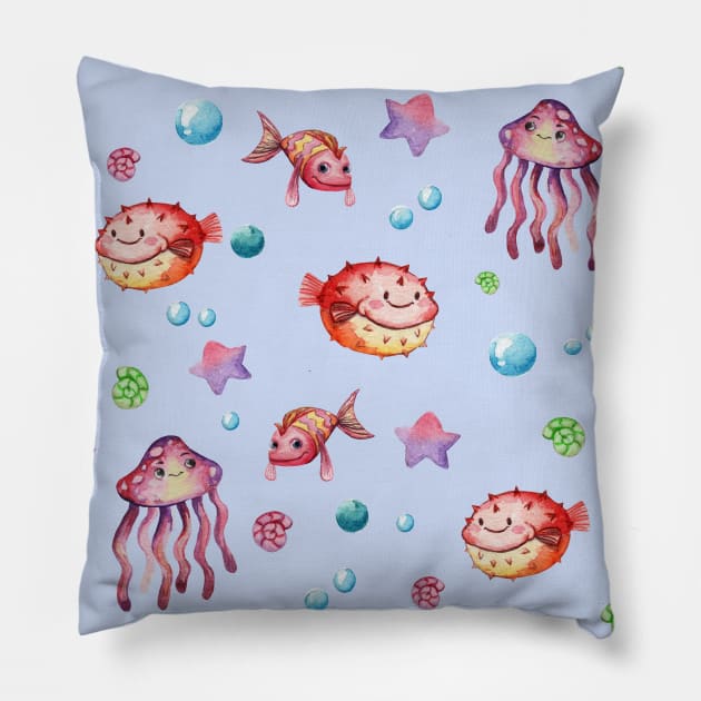 sea Pillow by Zboeva