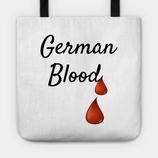 German Blood, Germany, Patriotism Tote