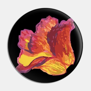 Colorful flower Pin