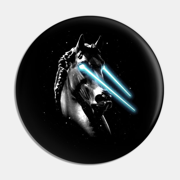 Space Age Horse Pin by expo