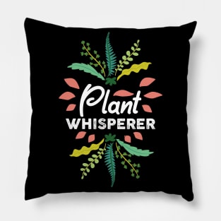 Plant Whisperer Plant Lady Pillow