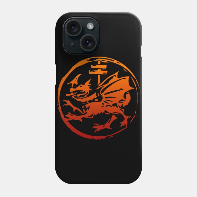 Dracula Dragon Seal Phone Case by Scar