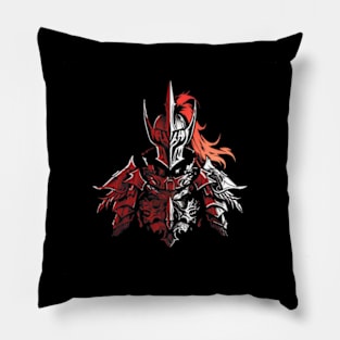 solo leveling igris red armor Pillow