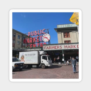 pike place market, seattle Magnet