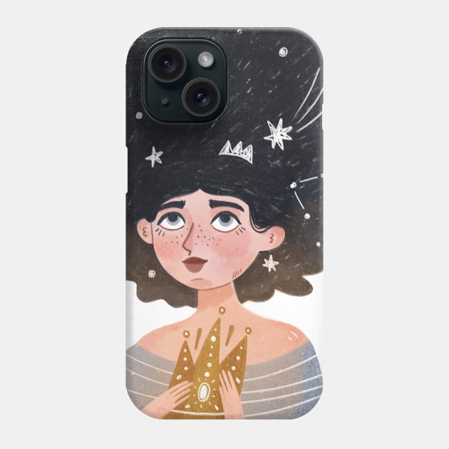 Crown Phone Case by marikadoodles