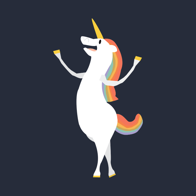 Rainbow Unicorn by joshcooper