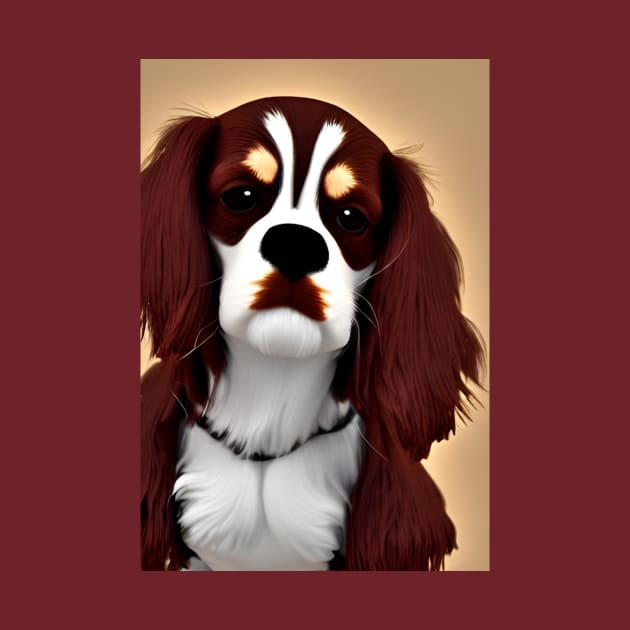 cavalier king charles spaniel ai 1 by Wanderingangel